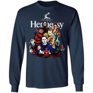 Horror Characters Hennessy Party Shirt